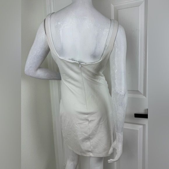 H:OURS Ivory Ralph Bodycon Dress sz Large Cream Cocktail Womens. A19 - Picture 11 of 14